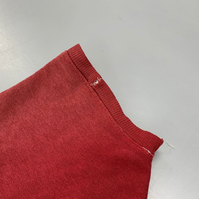 【現状渡し品】【メンズ】 USED UNIVERSITY SOUTHERN CALIFORNIA RAGLAN S S SWEAT SHIRT ラグラン ショートスリーブ スウェット シャツ トップス 半袖 146-260827-cs-03-izu サイズ：不明 カラー：レッド 万代Net店