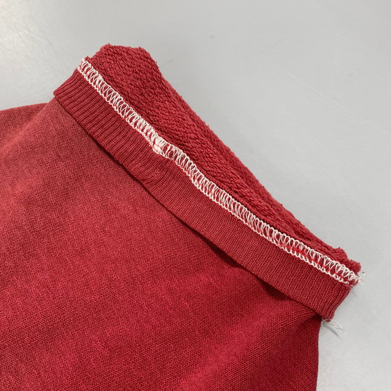 【現状渡し品】【メンズ】 USED UNIVERSITY SOUTHERN CALIFORNIA RAGLAN S S SWEAT SHIRT ラグラン ショートスリーブ スウェット シャツ トップス 半袖 146-260827-cs-03-izu サイズ：不明 カラー：レッド 万代Net店