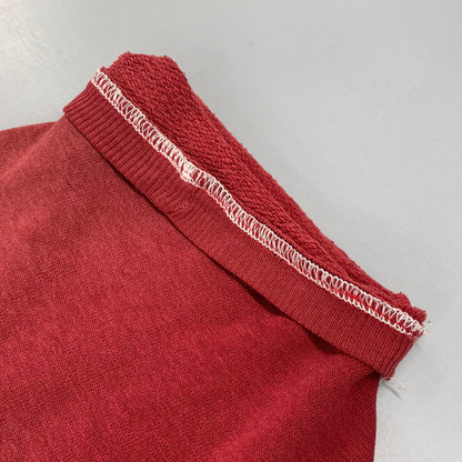 【現状渡し品】【メンズ】 USED UNIVERSITY SOUTHERN CALIFORNIA RAGLAN S S SWEAT SHIRT ラグラン ショートスリーブ スウェット シャツ トップス 半袖 146-260827-cs-03-izu サイズ：不明 カラー：レッド 万代Net店