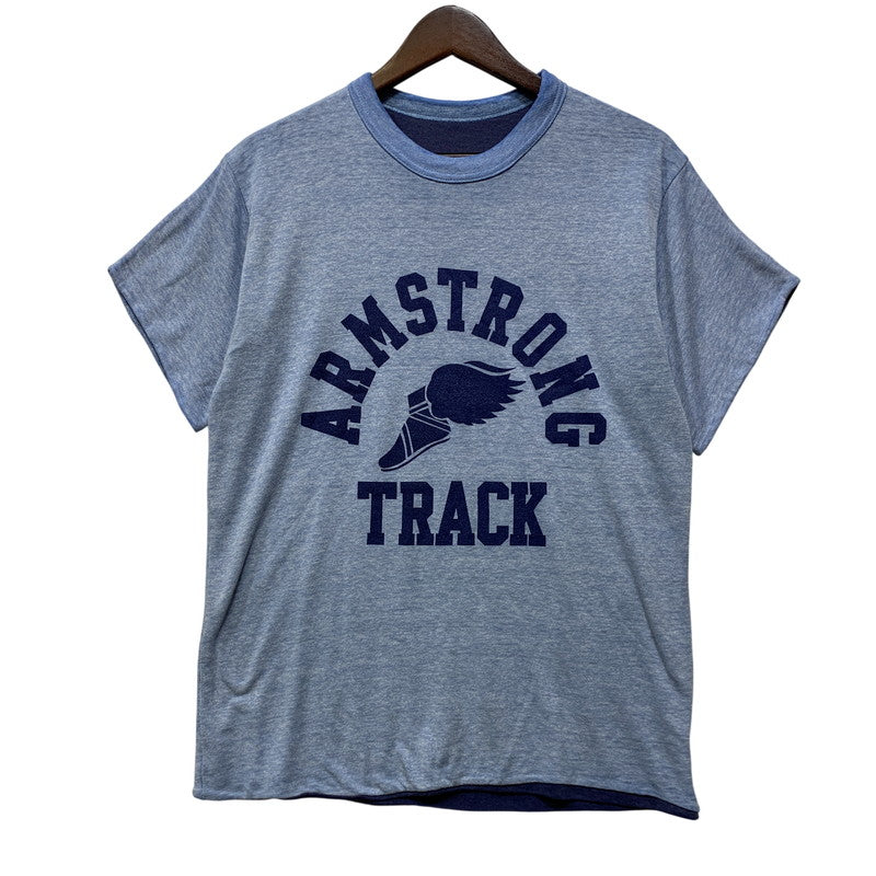 【現状渡し品】【メンズ】 USED ARMSTRONG TRACK REVERSIBLE TEE リバーシブル Tシャツ 半袖 146-260903-as-33-izu カラー：ライトブルー/ネイビー 万代Net店