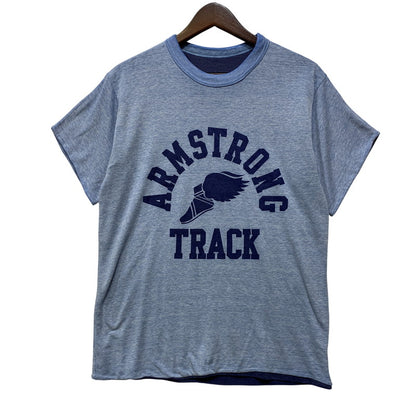 【現状渡し品】【メンズ】 USED ARMSTRONG TRACK REVERSIBLE TEE リバーシブル Tシャツ 半袖 146-260903-as-33-izu カラー：ライトブルー/ネイビー 万代Net店