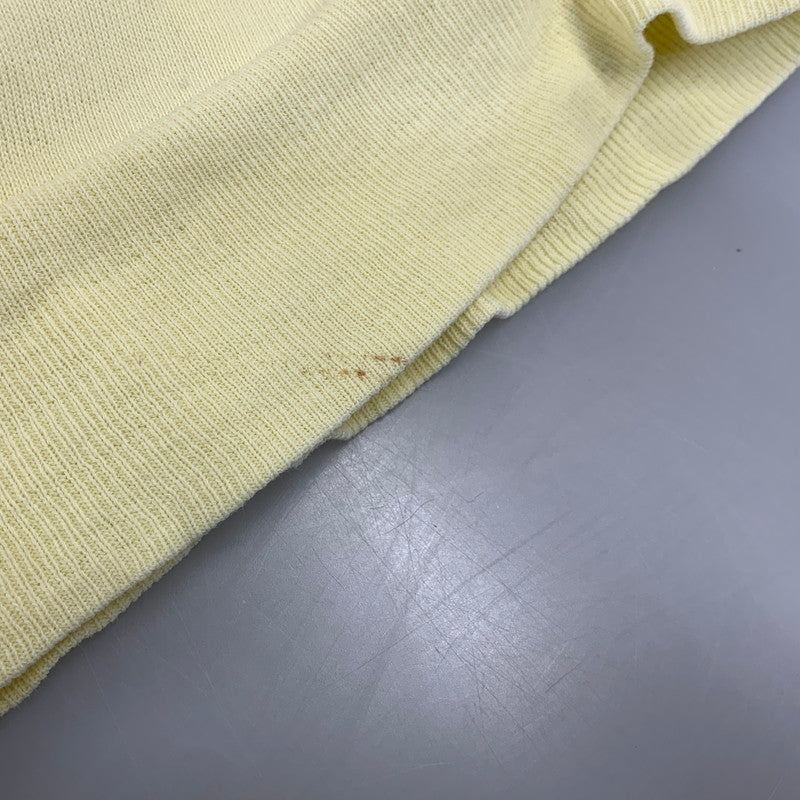 【現状渡し品】【メンズ】 USED UNIVERSITAT BERLIN RAGLAN SWEATSHIRT ラグラン スウェット 146-260903-as-32-izu サイズ：L カラー：イエロー 万代Net店