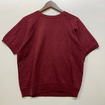 【中古品】【メンズ】 USED OX-BOW RAGLAN SS SWEATSHIRT ラグラン ショートスリーブ スウェットシャツ トップス 半袖 146-260905-cs-23-izu サイズ：不明 カラー：レッド 万代Net店