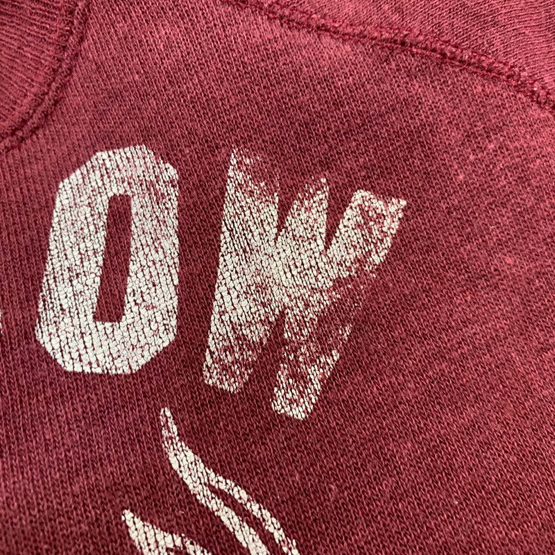 【中古品】【メンズ】 USED OX-BOW RAGLAN SS SWEATSHIRT ラグラン ショートスリーブ スウェットシャツ トップス 半袖 146-260905-cs-23-izu サイズ：不明 カラー：レッド 万代Net店