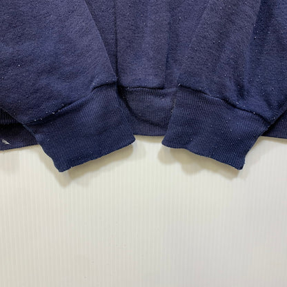 【中古品】【メンズ】 JERZEES BY RUSSELL ジャージーズ バイ ラッセル USA製 80’S U.C.BERKELEY RAGLAN LS SWEAT SHIRT ラグラン ロングスリーブ スウェット シャツ トップス 長袖 146-260905-cs-22-izu サイズ：L カラー：ネイビー 万代Net店