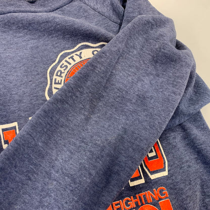 【現状渡し品】【メンズ】 HEALTHKNIT ヘルスニット ILLINOIS RAGLAN SWEAT SHIRT ラグラン スウェットシャツ USA製 146-260903-as-35-izu サイズ：L カラー：ネイビー系 万代Net店