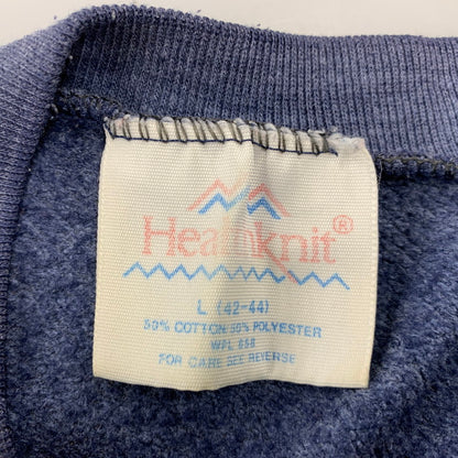 【現状渡し品】【メンズ】 HEALTHKNIT ヘルスニット ILLINOIS RAGLAN SWEAT SHIRT ラグラン スウェットシャツ USA製 146-260903-as-35-izu サイズ：L カラー：ネイビー系 万代Net店