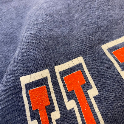 【現状渡し品】【メンズ】 HEALTHKNIT ヘルスニット ILLINOIS RAGLAN SWEAT SHIRT ラグラン スウェットシャツ USA製 146-260903-as-35-izu サイズ：L カラー：ネイビー系 万代Net店