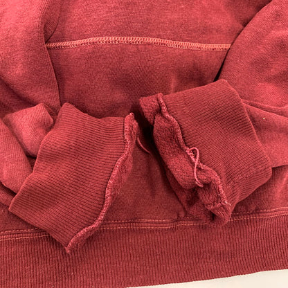 【現状渡し品】【メンズ】 SPORTSWEAR スポーツウェア MINNESOTA RAGLAN PULLOVER HOODIE ラグラン プルオーバー フーディー パーカー USA製 146-260903-as-36-izu サイズ：XL カラー：レッド系 万代Net店