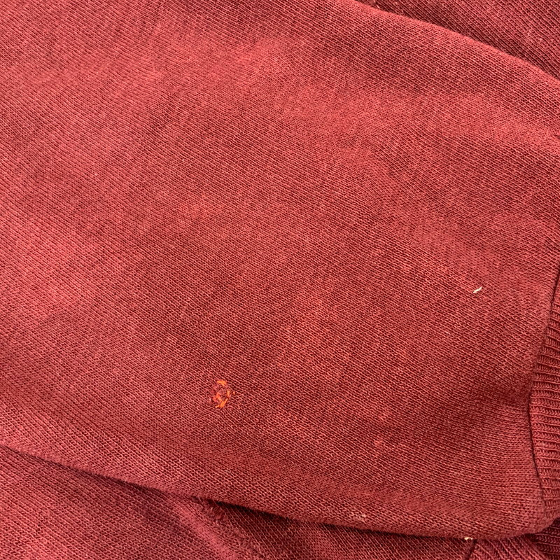 【現状渡し品】【メンズ】 SPORTSWEAR スポーツウェア MINNESOTA RAGLAN PULLOVER HOODIE ラグラン プルオーバー フーディー パーカー USA製 146-260903-as-36-izu サイズ：XL カラー：レッド系 万代Net店