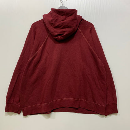 【現状渡し品】【メンズ】 SPORTSWEAR スポーツウェア MINNESOTA RAGLAN PULLOVER HOODIE ラグラン プルオーバー フーディー パーカー USA製 146-260903-as-36-izu サイズ：XL カラー：レッド系 万代Net店