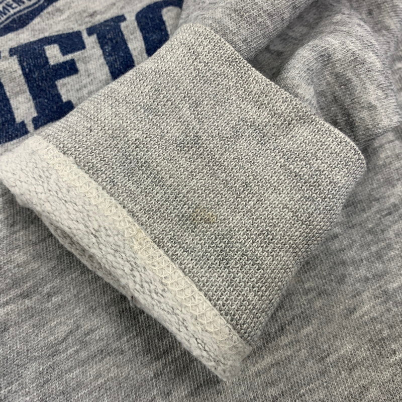 【中古品】【メンズ】 VINTAGE ヴィンテージ 推定70’S UNIVERSITY PACIFIC RAGLAN SWEATSHIRT ユニバーシティ パシフィック ラグラン スウェット シャツ トップス 146-260827-yn-09-izu サイズ：不明 カラー：グレー 万代Net店