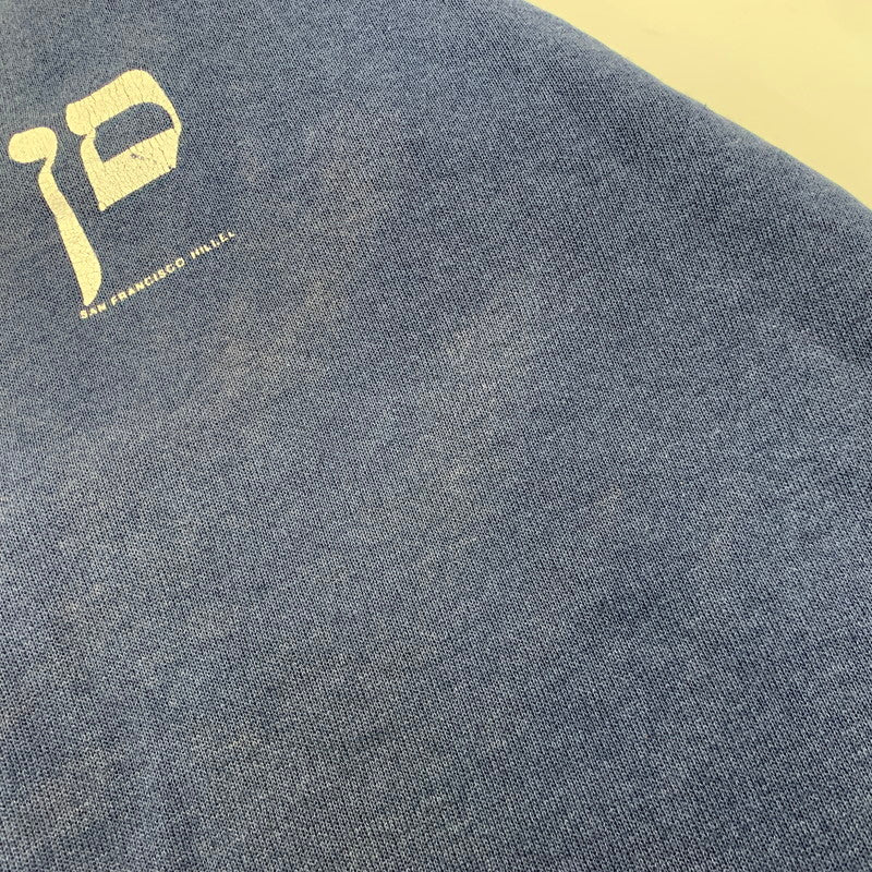 【中古品】【メンズ】 VINTAGE ヴィンテージ ヘブライ語 SAN FRANCISCO HILLEL RAGLAN SWEATSHIRT サンフランシスコ ヒレル ラグラン スウェット シャツ トップス 146-260827-yn-08-izu サイズ：不明 カラー：ネイビー 万代Net店