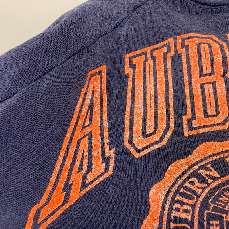 【中古品】【メンズ】 SIGNAL シグナル USA製 80’S AUBURN UNIVERSITY RAGLAN SWEATSHIRT ラグラン スウェットシャツ トップス 長袖 146-260827-cs-18-izu サイズ：XL カラー：ネイビー 万代Net店