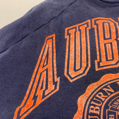 【中古品】【メンズ】 SIGNAL シグナル USA製 80’S AUBURN UNIVERSITY RAGLAN SWEATSHIRT ラグラン スウェットシャツ トップス 長袖 146-260827-cs-18-izu サイズ：XL カラー：ネイビー 万代Net店