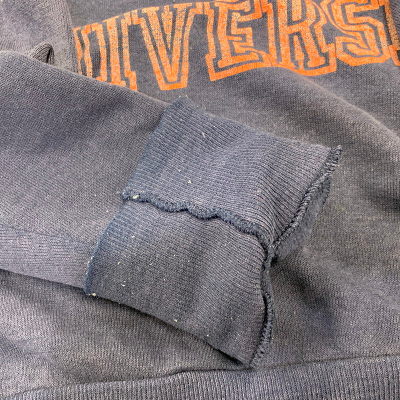 【中古品】【メンズ】 SIGNAL シグナル USA製 80’S AUBURN UNIVERSITY RAGLAN SWEATSHIRT ラグラン スウェットシャツ トップス 長袖 146-260827-cs-18-izu サイズ：XL カラー：ネイビー 万代Net店