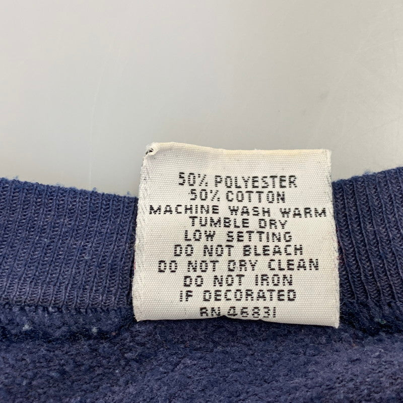 【中古品】【メンズ】 SIGNAL シグナル USA製 80’S AUBURN UNIVERSITY RAGLAN SWEATSHIRT ラグラン スウェットシャツ トップス 長袖 146-260827-cs-18-izu サイズ：XL カラー：ネイビー 万代Net店