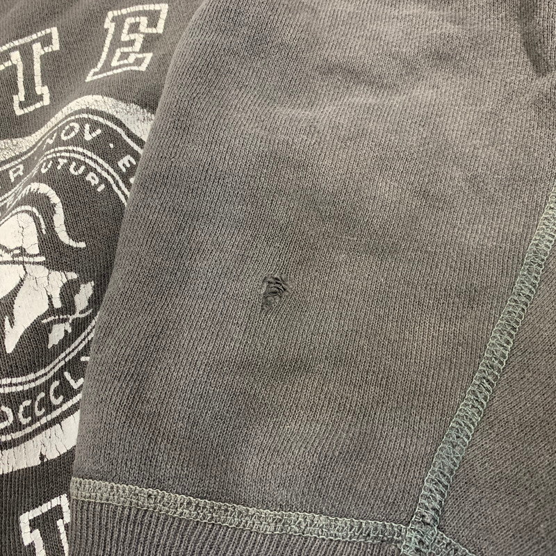 【現状渡し品】【メンズ】 VINTAGE 脇下ガゼット HUNTER COLLEGE RAGLAN SWEATSHIRT ラグラン スウェットシャツ トップス 長袖 146-260827-cs-15-izu サイズ：不明 カラー：チャコール 万代Net店