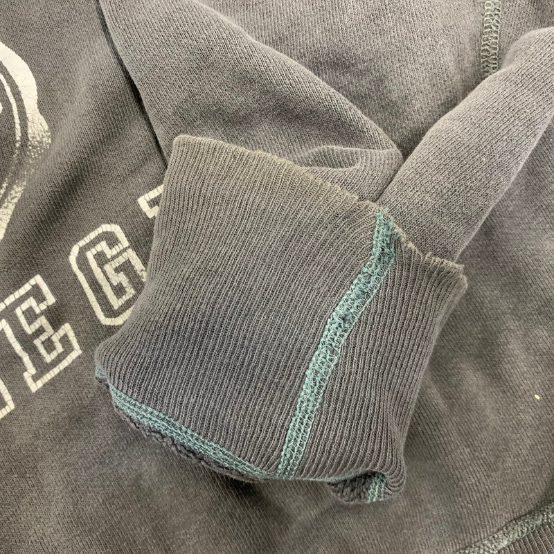 【現状渡し品】【メンズ】 VINTAGE 脇下ガゼット HUNTER COLLEGE RAGLAN SWEATSHIRT ラグラン スウェットシャツ トップス 長袖 146-260827-cs-15-izu サイズ：不明 カラー：チャコール 万代Net店