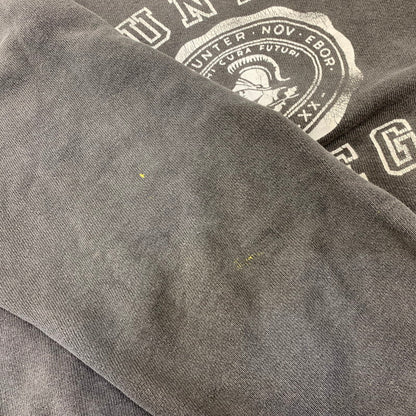 【現状渡し品】【メンズ】 VINTAGE 脇下ガゼット HUNTER COLLEGE RAGLAN SWEATSHIRT ラグラン スウェットシャツ トップス 長袖 146-260827-cs-15-izu サイズ：不明 カラー：チャコール 万代Net店