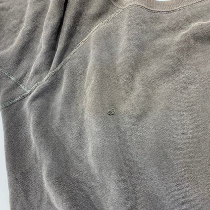 【現状渡し品】【メンズ】 VINTAGE 脇下ガゼット HUNTER COLLEGE RAGLAN SWEATSHIRT ラグラン スウェットシャツ トップス 長袖 146-260827-cs-15-izu サイズ：不明 カラー：チャコール 万代Net店