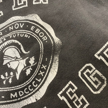 【現状渡し品】【メンズ】 VINTAGE 脇下ガゼット HUNTER COLLEGE RAGLAN SWEATSHIRT ラグラン スウェットシャツ トップス 長袖 146-260827-cs-15-izu サイズ：不明 カラー：チャコール 万代Net店