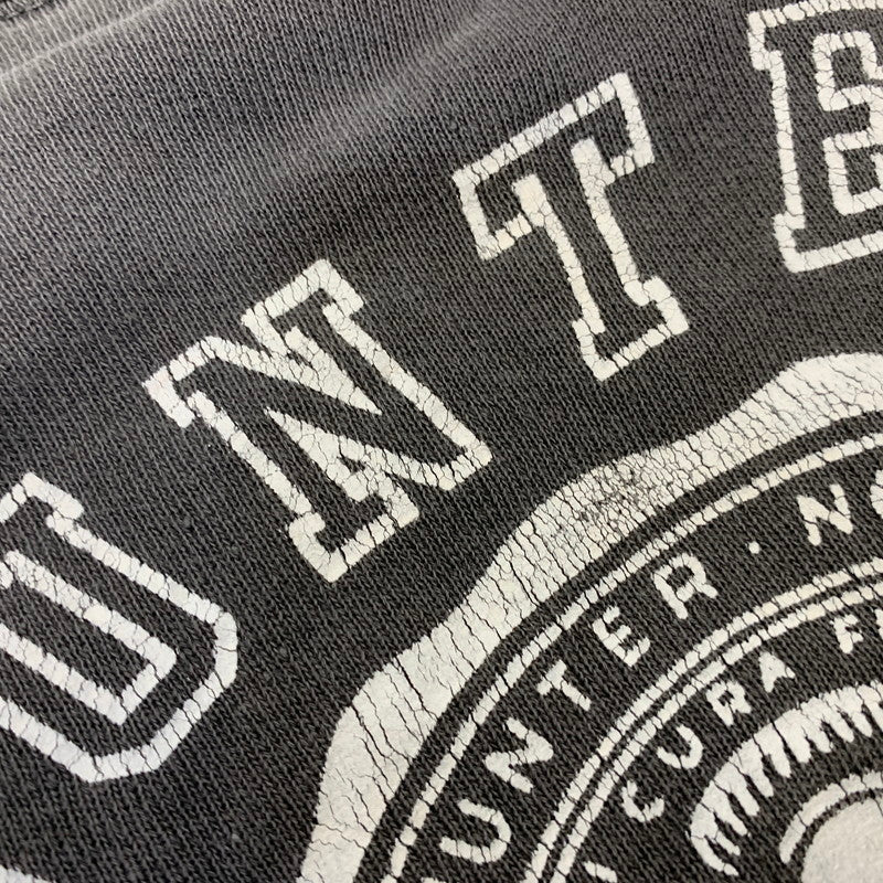 【現状渡し品】【メンズ】 VINTAGE 脇下ガゼット HUNTER COLLEGE RAGLAN SWEATSHIRT ラグラン スウェットシャツ トップス 長袖 146-260827-cs-15-izu サイズ：不明 カラー：チャコール 万代Net店