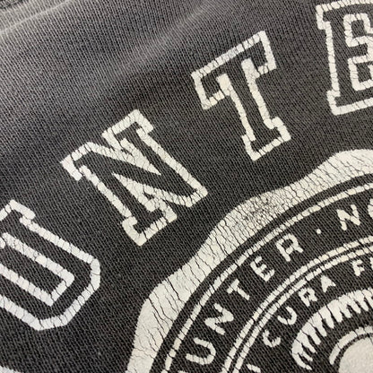 【現状渡し品】【メンズ】 VINTAGE 脇下ガゼット HUNTER COLLEGE RAGLAN SWEATSHIRT ラグラン スウェットシャツ トップス 長袖 146-260827-cs-15-izu サイズ：不明 カラー：チャコール 万代Net店