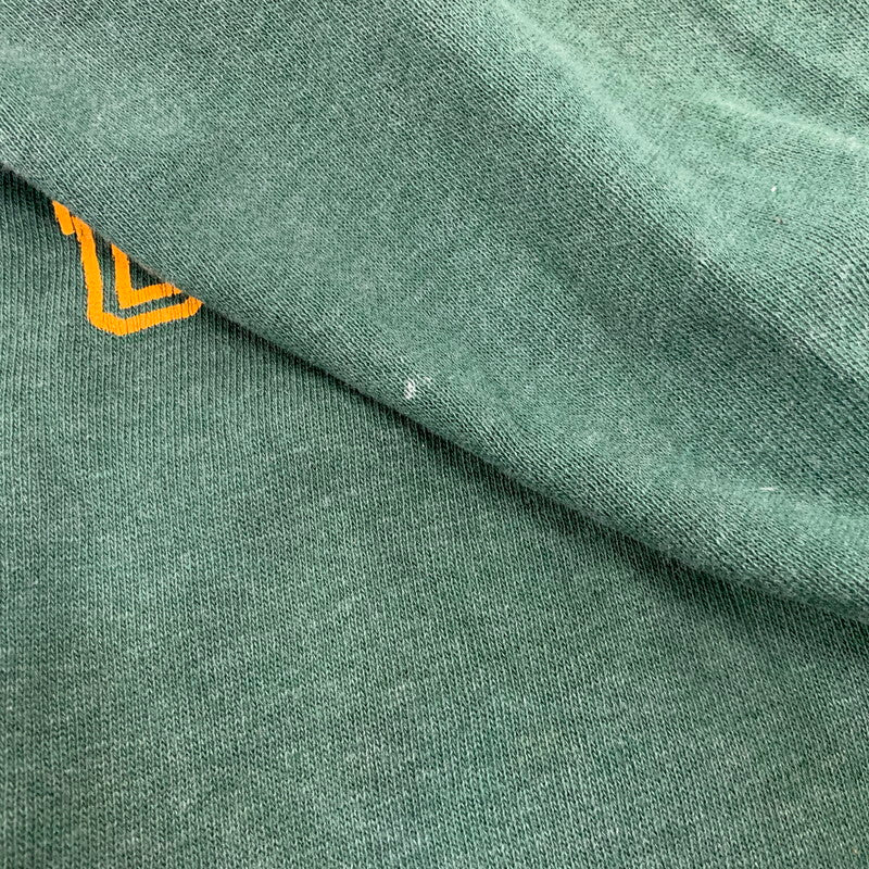 【中古品】【メンズ】 VELVA SHEEN ベルバシーン USA製 70～80’S WAYNE STATE UNIVERSITY RAGLAN SWEAT SHIRT ユニバーシティ ラグラン スウェット シャツ トップス 146-260827-yn-10-izu サイズ：L カラー：グリーン 万代Net店