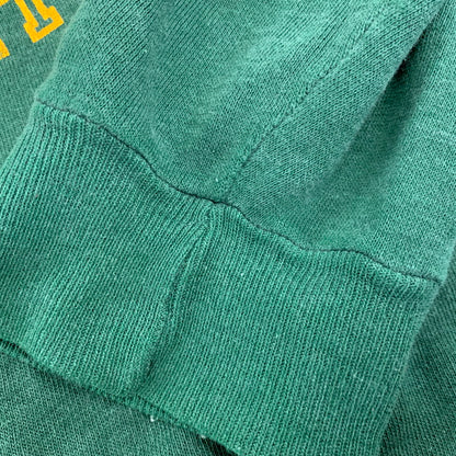 【中古品】【メンズ】 VELVA SHEEN ベルバシーン USA製 70～80’S WAYNE STATE UNIVERSITY RAGLAN SWEAT SHIRT ユニバーシティ ラグラン スウェット シャツ トップス 146-260827-yn-10-izu サイズ：L カラー：グリーン 万代Net店