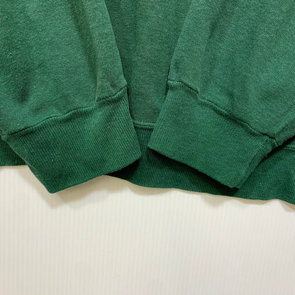 【中古品】【メンズ】 VELVA SHEEN ベルバシーン USA製 70～80’S WAYNE STATE UNIVERSITY RAGLAN SWEAT SHIRT ユニバーシティ ラグラン スウェット シャツ トップス 146-260827-yn-10-izu サイズ：L カラー：グリーン 万代Net店