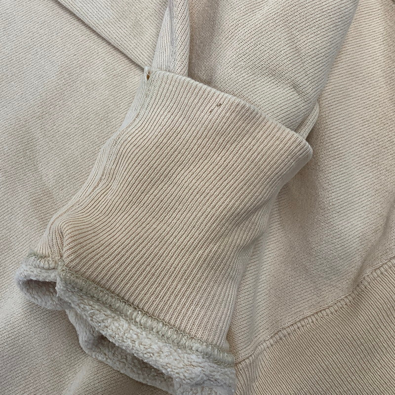 【中古品】【メンズ】 CHAMPION チャンピオン USA製 90’S IOWA REVERSE WEAVE SWEATSHIRT リバースウィーブ スウェットシャツ トップス 長袖 146-260827-cs-16-izu サイズ：L カラー：アイボリー 万代Net店