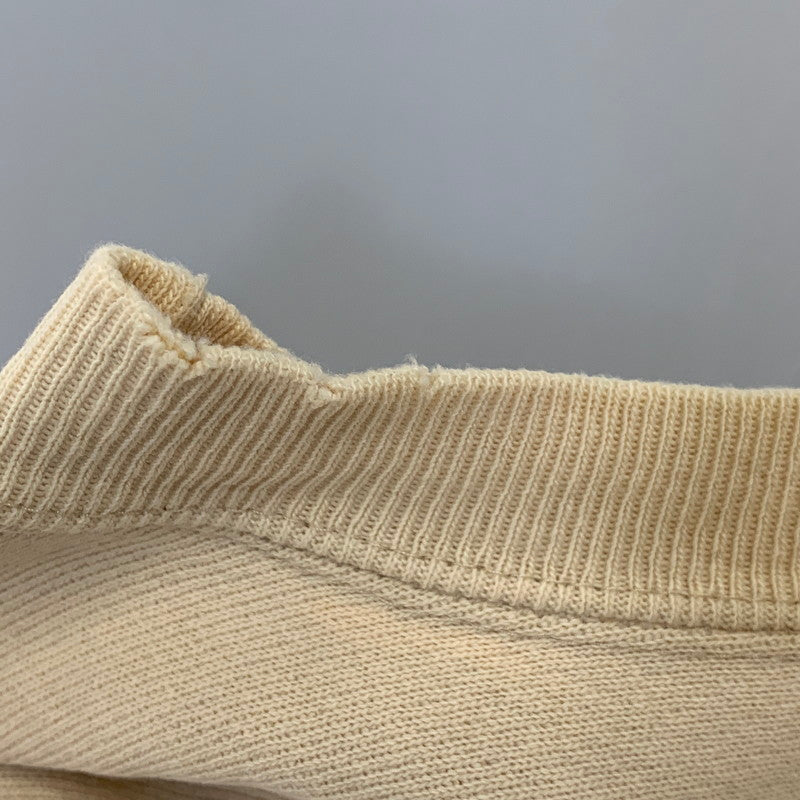 【中古品】【メンズ】 CHAMPION チャンピオン USA製 90’S IOWA REVERSE WEAVE SWEATSHIRT リバースウィーブ スウェットシャツ トップス 長袖 146-260827-cs-16-izu サイズ：L カラー：アイボリー 万代Net店
