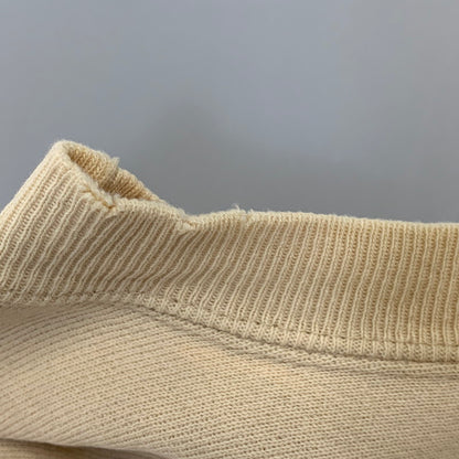 【中古品】【メンズ】 CHAMPION チャンピオン USA製 90’S IOWA REVERSE WEAVE SWEATSHIRT リバースウィーブ スウェットシャツ トップス 長袖 146-260827-cs-16-izu サイズ：L カラー：アイボリー 万代Net店