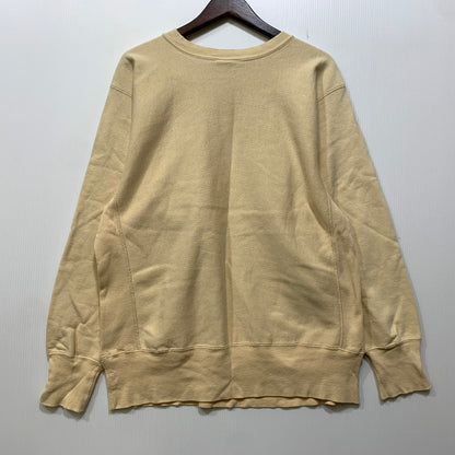 【中古品】【メンズ】 CHAMPION チャンピオン USA製 90’S IOWA REVERSE WEAVE SWEATSHIRT リバースウィーブ スウェットシャツ トップス 長袖 146-260827-cs-16-izu サイズ：L カラー：アイボリー 万代Net店