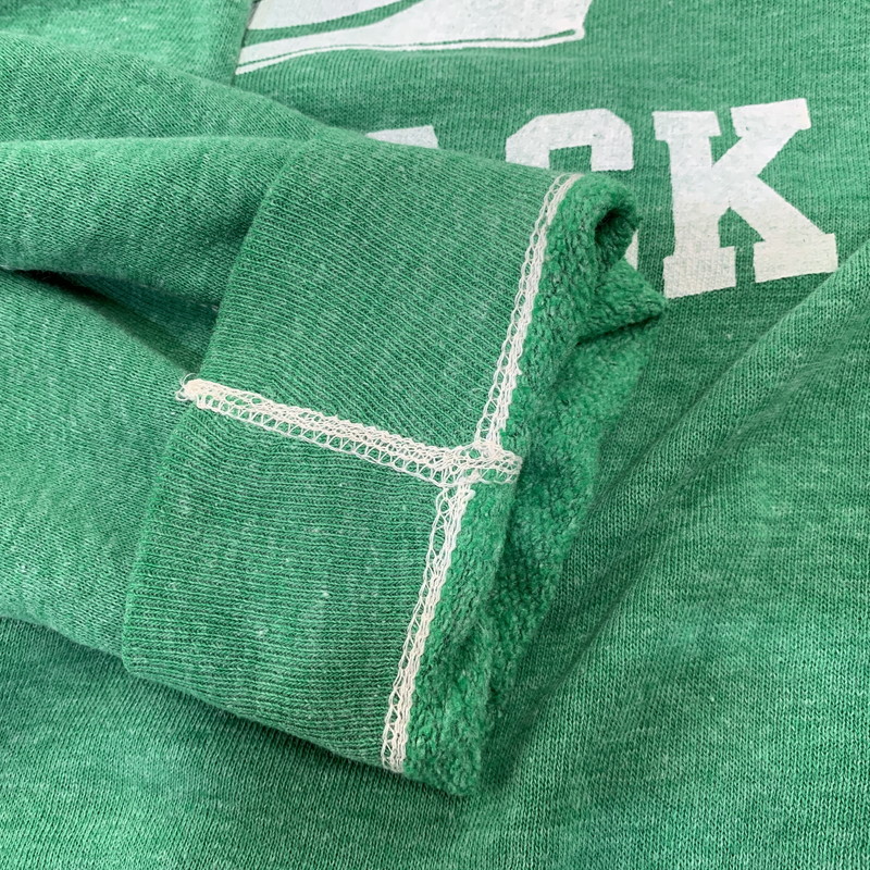 【中古品】【メンズ】 SPORTSWEAR スポーツウェア USA製 80’S NAMPA TRACK RAGLAN SWEATSHIRT ラグラン スウェットシャツ トップス 長袖 146-260827-cs-17-izu サイズ：M カラー：グリーン 万代Net店