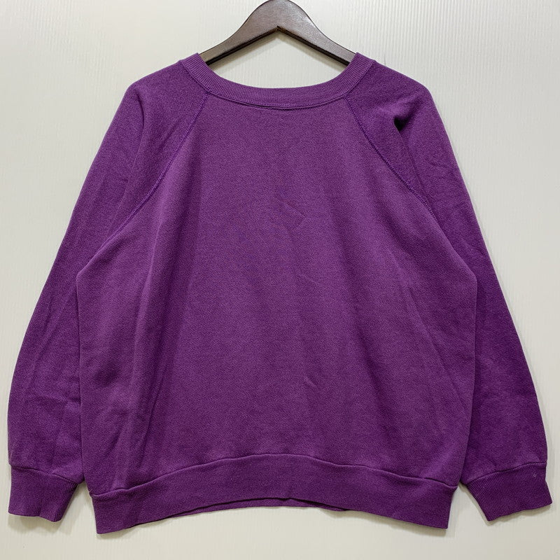 【中古品】【メンズ】 VINTAGE ヴィンテージ 80’S NAMPA TRACK RAGLAN SWEATSHIRT トラック ラグラン スウェット シャツ 146-260827-yn-07-izu サイズ：不明 カラー：パープル 万代Net店