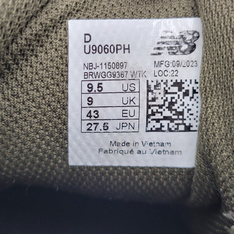 【中古品】【メンズ】 NEW BALANCE ニューバランス U9060PH スニーカー シューズ 靴 162-260826-ay-14-izu サイズ：27.5cm カラー：BLACKTOP/DARK MOSS 万代Net店