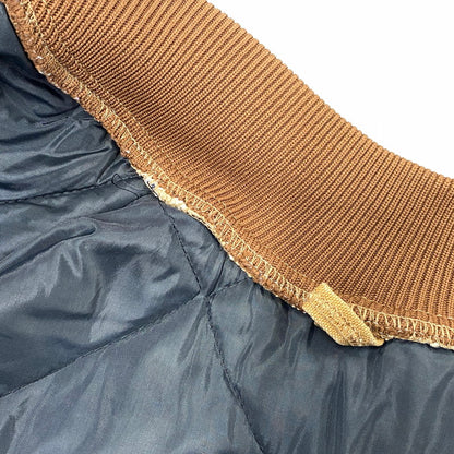 【中古品】【メンズ】 CARHARTT カーハート UQ186 星タグ USA製 93年製 90S QUILTING LINER DUCK VEST キルティング ライナー ダック ベスト アウター 146-260827-cs-27-izu サイズ：L カラー：ブラウン 万代Net店