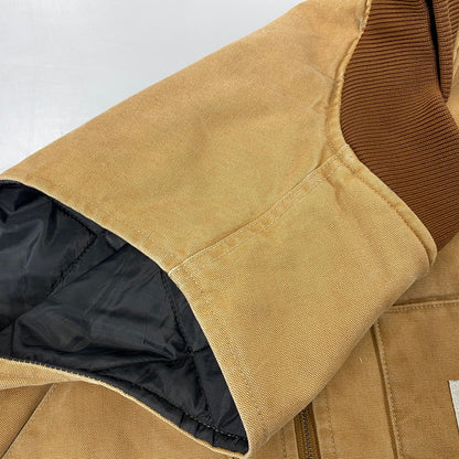 【中古品】【メンズ】 CARHARTT カーハート UQ186 星タグ USA製 93年製 90S QUILTING LINER DUCK VEST キルティング ライナー ダック ベスト アウター 146-260827-cs-27-izu サイズ：L カラー：ブラウン 万代Net店