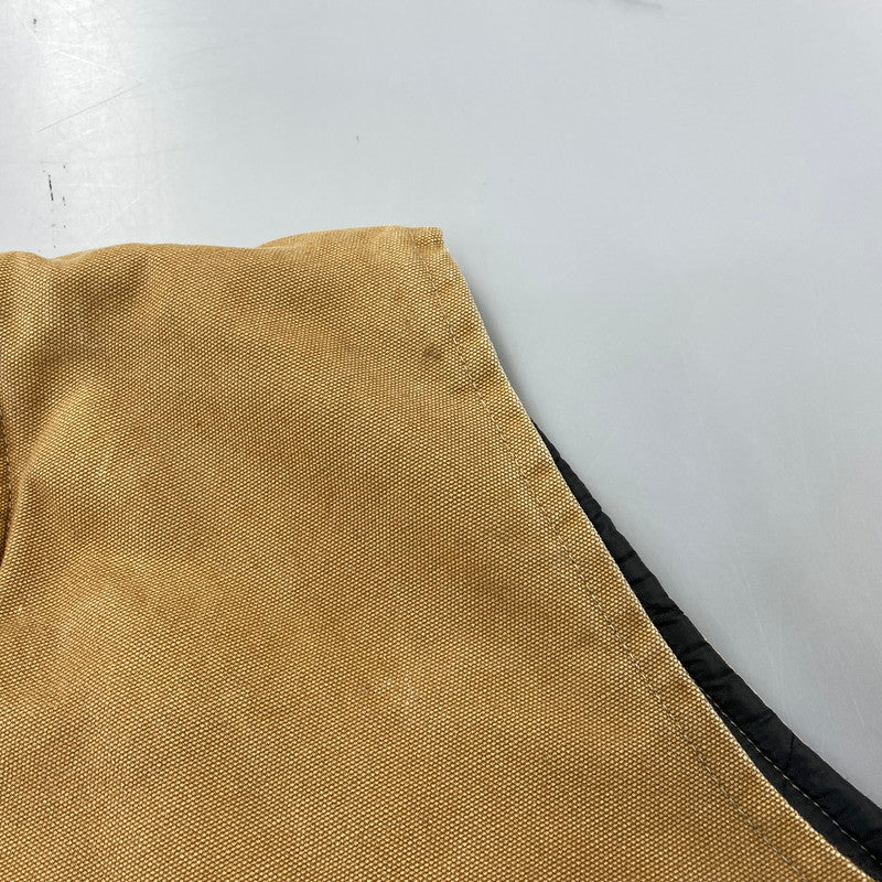 【中古品】【メンズ】 CARHARTT カーハート UQ186 星タグ USA製 93年製 90S QUILTING LINER DUCK VEST キルティング ライナー ダック ベスト アウター 146-260827-cs-27-izu サイズ：L カラー：ブラウン 万代Net店