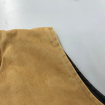【中古品】【メンズ】 CARHARTT カーハート UQ186 星タグ USA製 93年製 90S QUILTING LINER DUCK VEST キルティング ライナー ダック ベスト アウター 146-260827-cs-27-izu サイズ：L カラー：ブラウン 万代Net店