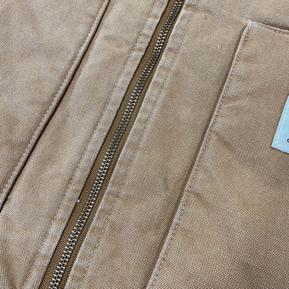 【中古品】【メンズ】 CARHARTT カーハート UQ186 星タグ USA製 93年製 90S QUILTING LINER DUCK VEST キルティング ライナー ダック ベスト アウター 146-260827-cs-27-izu サイズ：L カラー：ブラウン 万代Net店