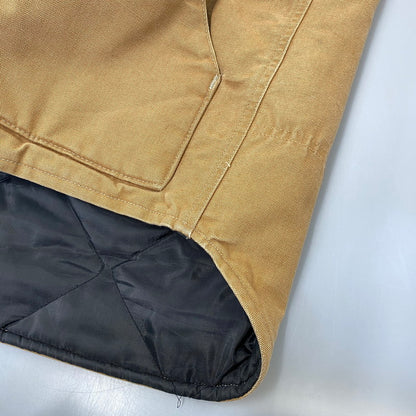 【中古品】【メンズ】 CARHARTT カーハート UQ186 星タグ USA製 93年製 90S QUILTING LINER DUCK VEST キルティング ライナー ダック ベスト アウター 146-260827-cs-27-izu サイズ：L カラー：ブラウン 万代Net店