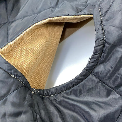 【中古品】【メンズ】 CARHARTT カーハート UQ186 星タグ USA製 93年製 90S QUILTING LINER DUCK VEST キルティング ライナー ダック ベスト アウター 146-260827-cs-27-izu サイズ：L カラー：ブラウン 万代Net店