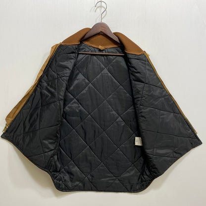 【中古品】【メンズ】 CARHARTT カーハート UQ186 星タグ USA製 93年製 90S QUILTING LINER DUCK VEST キルティング ライナー ダック ベスト アウター 146-260827-cs-27-izu サイズ：L カラー：ブラウン 万代Net店