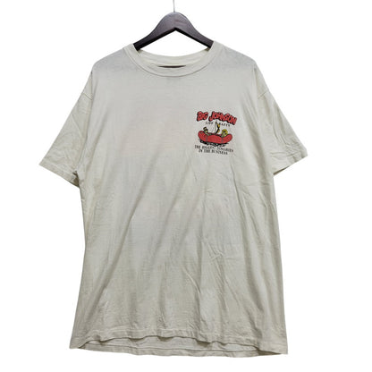 【中古品】【メンズ】 BIG JOHNSON ビッグ ジョンソン LIFE RAFTS TEE ライフラフツ Tシャツ トップス 半袖 146-260906-ya-09-izu サイズ：L カラー：ホワイト 万代Net店