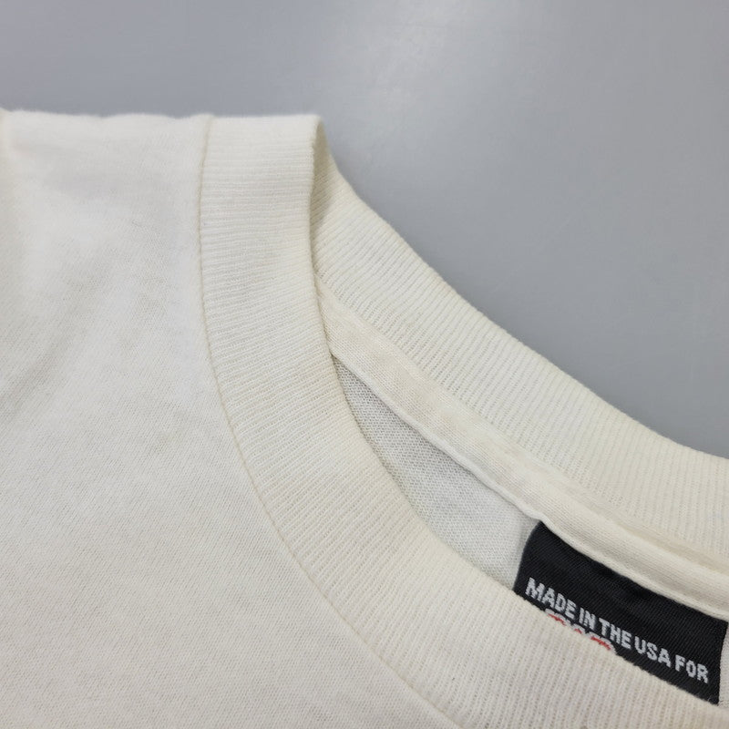 【中古品】【メンズ】 BIG JOHNSON ビッグ ジョンソン LIFE RAFTS TEE ライフラフツ Tシャツ トップス 半袖 146-260906-ya-09-izu サイズ：L カラー：ホワイト 万代Net店