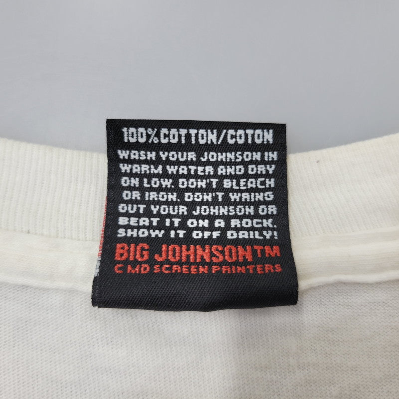【中古品】【メンズ】 BIG JOHNSON ビッグ ジョンソン LIFE RAFTS TEE ライフラフツ Tシャツ トップス 半袖 146-260906-ya-09-izu サイズ：L カラー：ホワイト 万代Net店