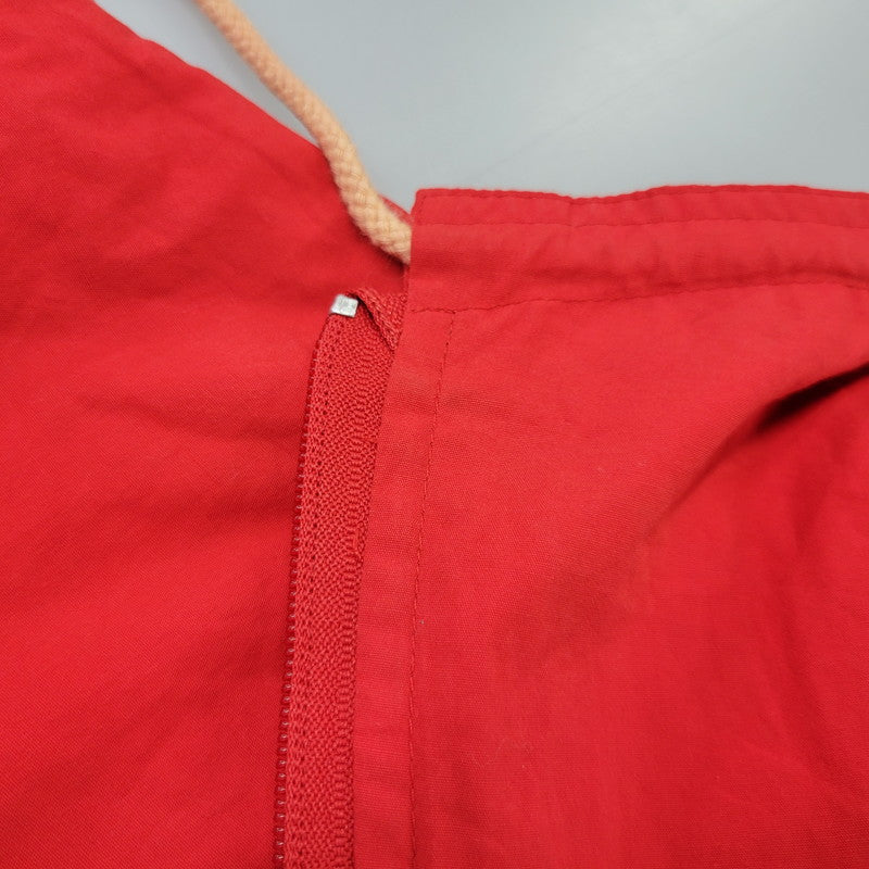 【中古品】【メンズ】 SKIING PLUS スキーイング プラス BEE ZIP ANORAK JACKET ビー ジップ アノラック ジャケット アウター 146-260906-ya-03-izu サイズ：38 カラー：レッド 万代Net店